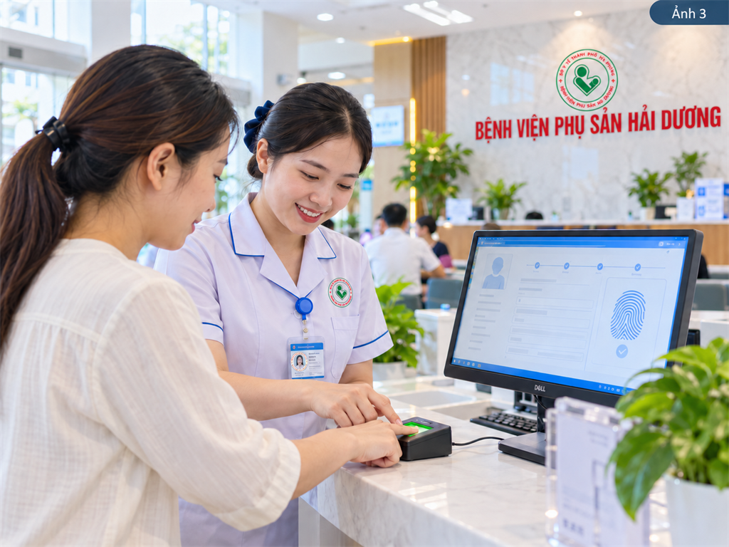 Xác nhận bằng vân tay trong quy trình khám chữa bệnh
